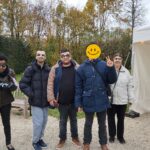 photo de groupe du bal masqué