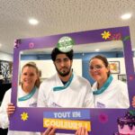 3 personnes du groupe gagnant concours sodexo
