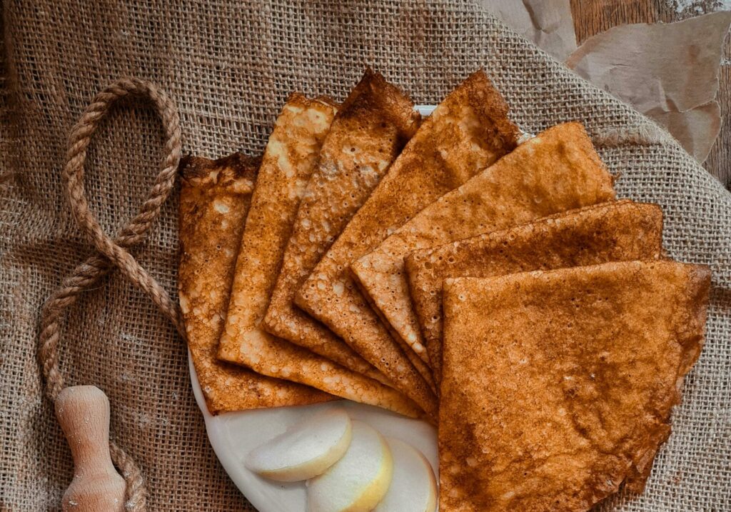 plat de crêpe