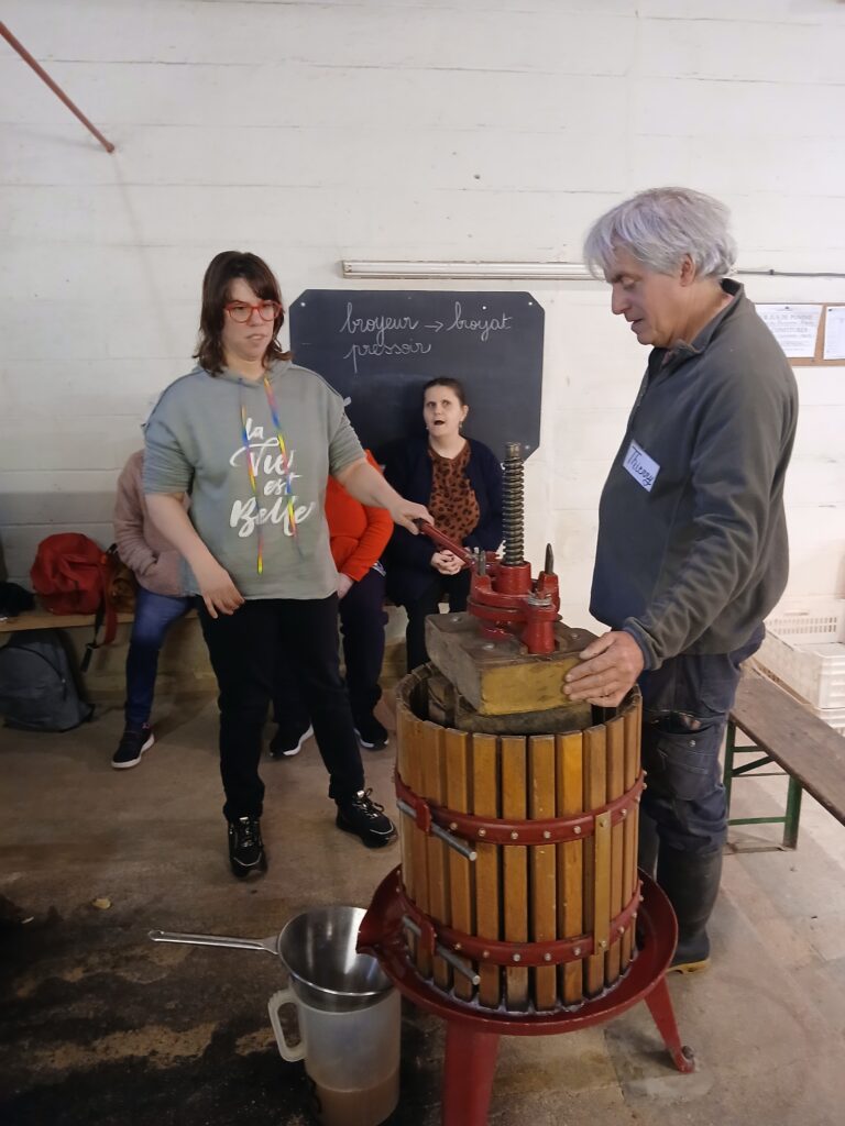 création du jus de pomme
