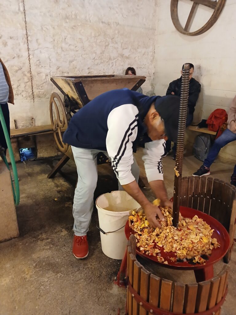 création du jus de pomme