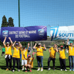 photo du groupe ayant participé au para football
