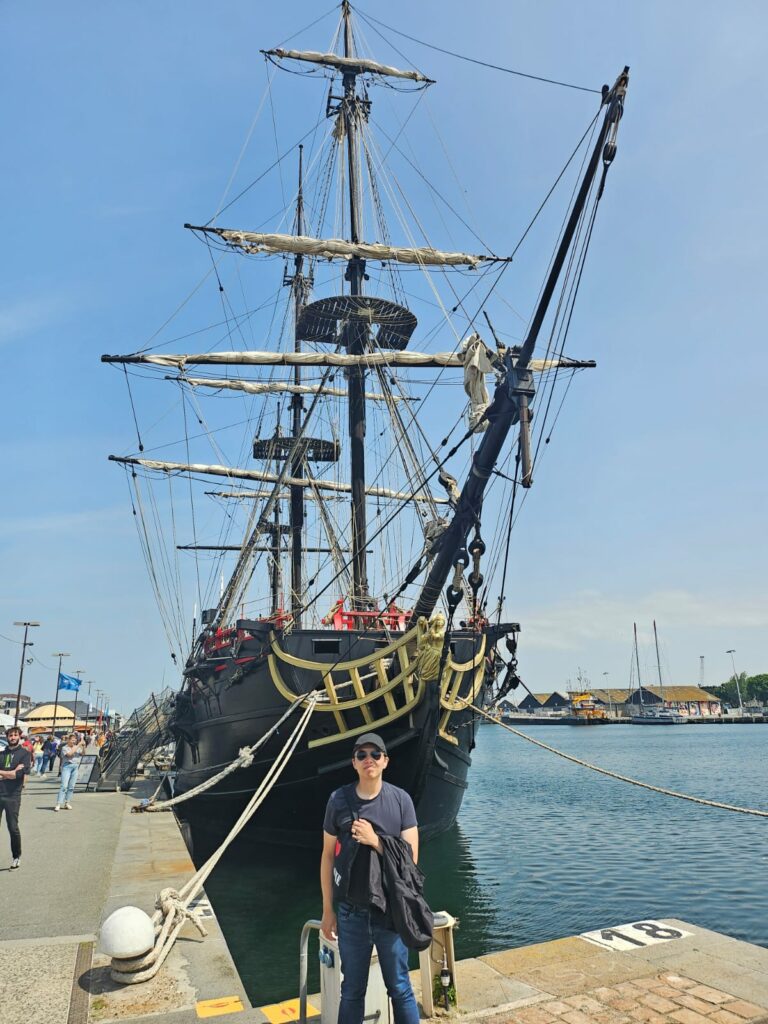 photo d'un corsaire à Saint-malo