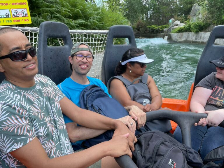 groupe au parc astérix