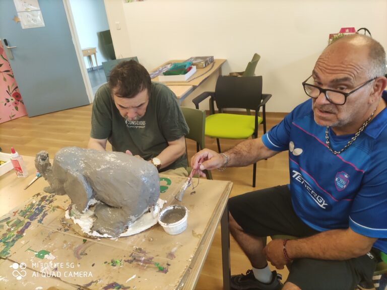 peinture de sculpture éléphant