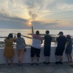 photo de groupe de dos d'un séjour en vendée