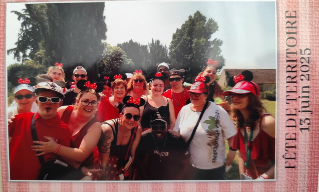 photo de groupe pour la fête du territoire de Seine et Yonne