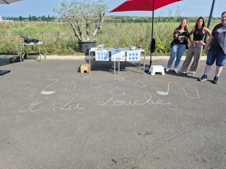 a la louche