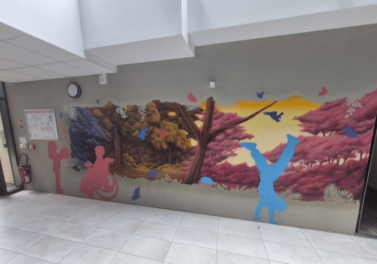 fresque murale