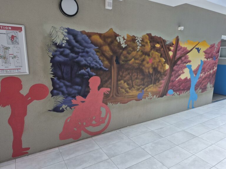 fresque murale