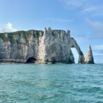 photo d'une célèbre falaises d'Etretat