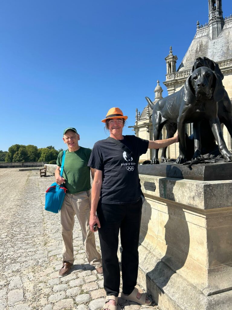 photo duo au château de chantilly